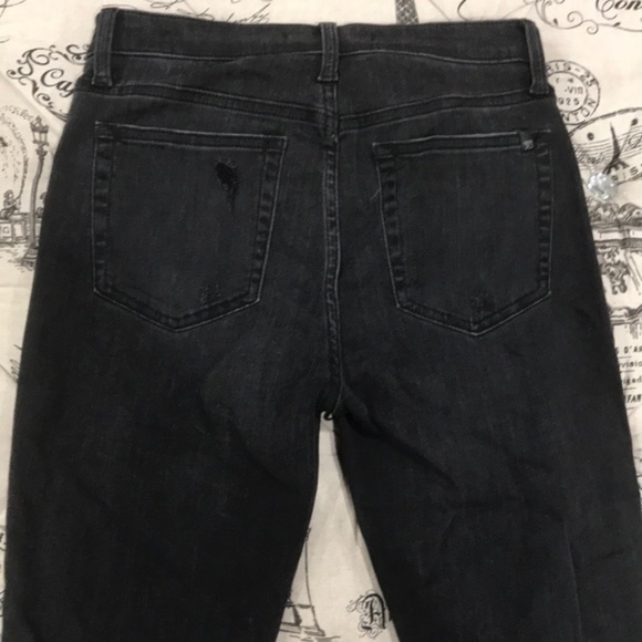 Joe's Charlie High Waisted Fray Ankle Hem Jeans - Picture 7 of 8